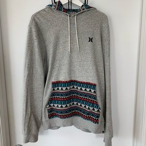Men’s Medium Gray Hurley Hoodie